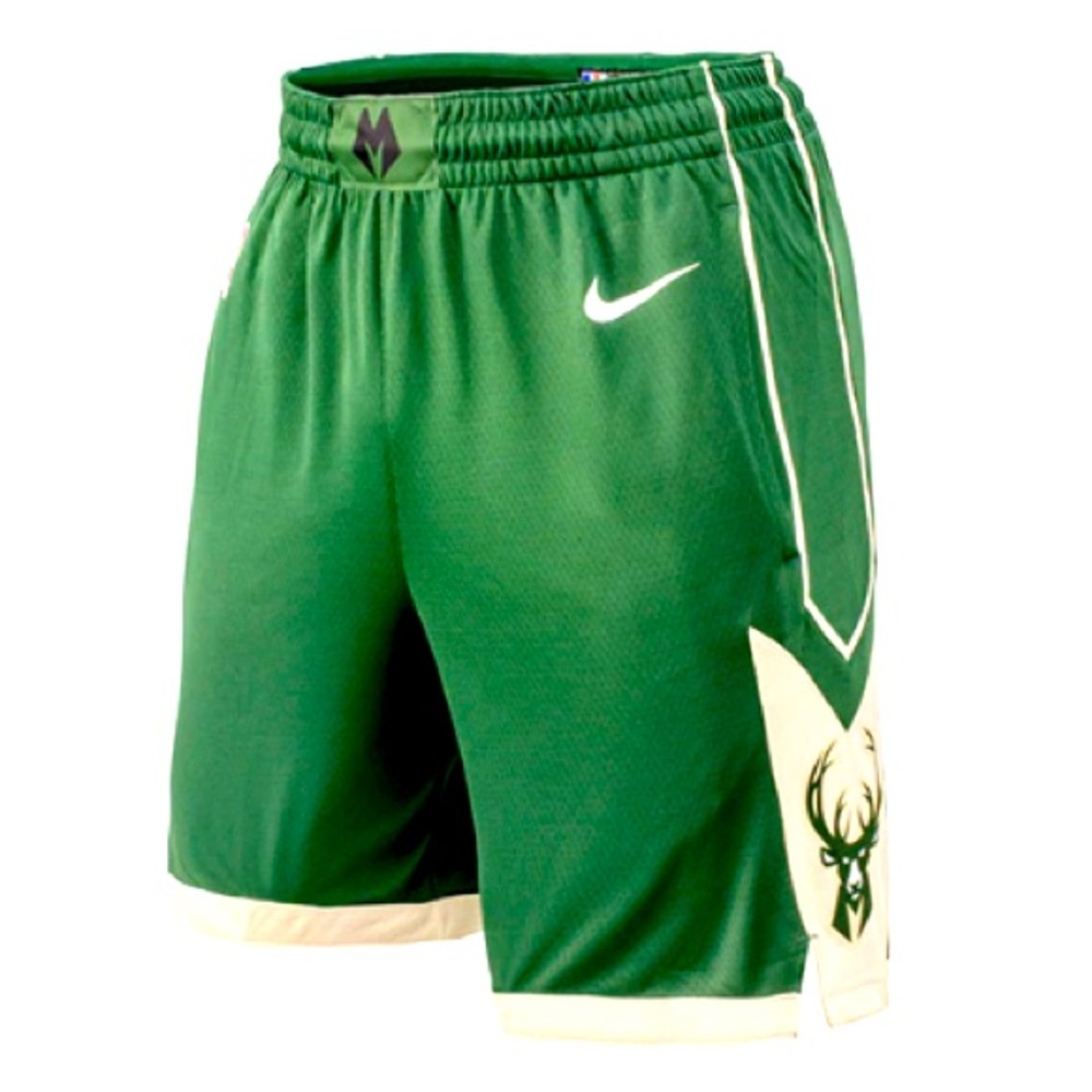 Nike Icon Milwaukee Bucks Swingman Short - Medium